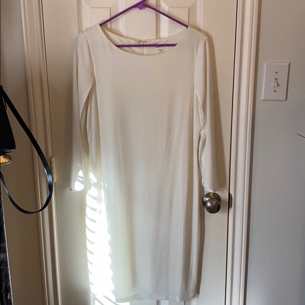 White Calvin Klein dress size 8